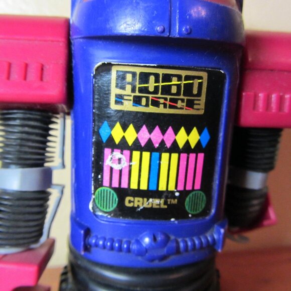 robo force vintage 1984 cruel the detonator action figure (T374) - Picture 2 of 8